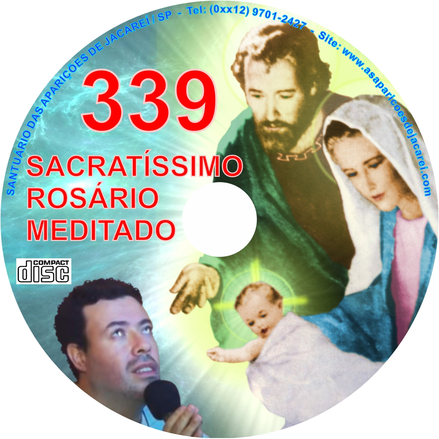 CD Rosário Meditado 339 CD Rosário Meditado 339